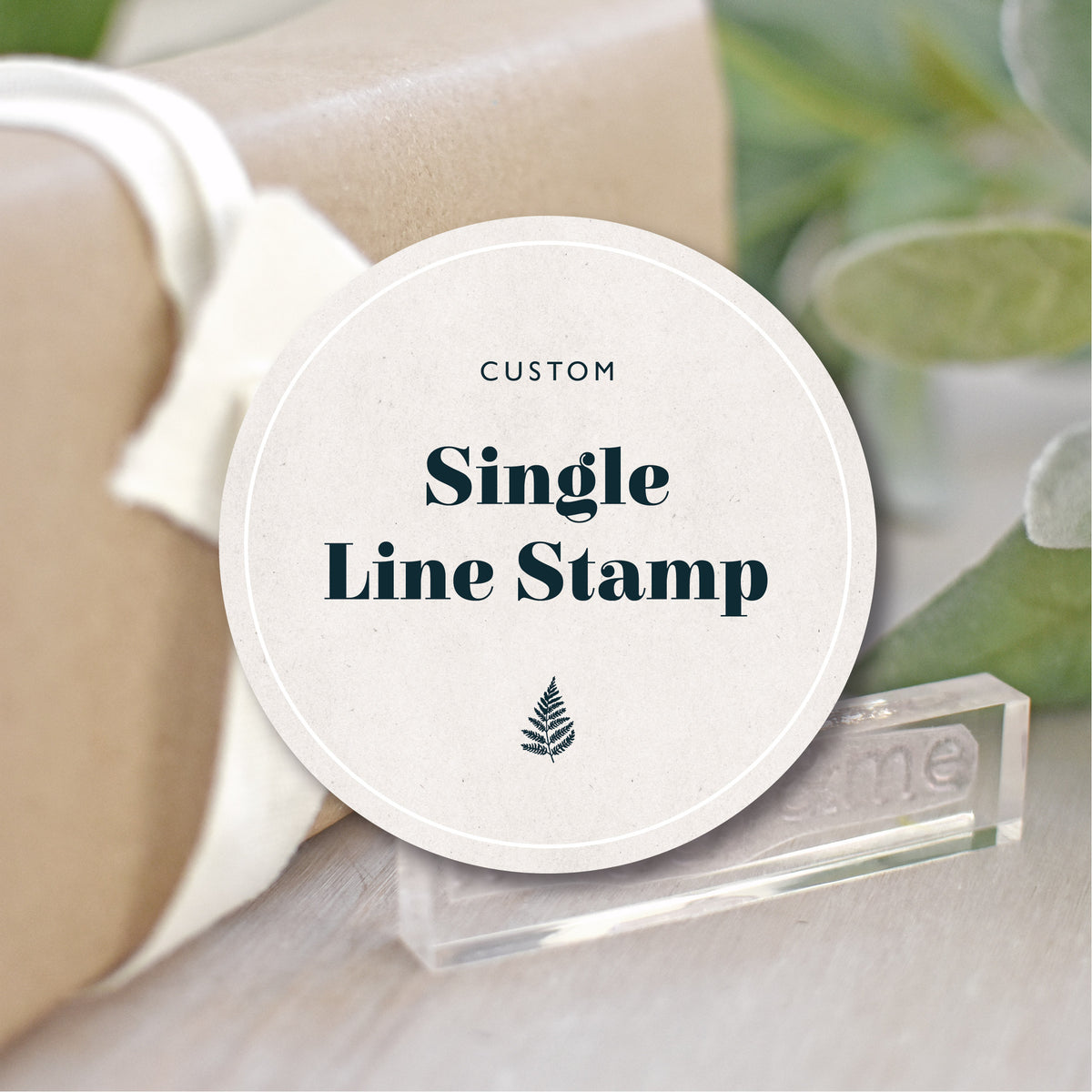 Single Line Stamp