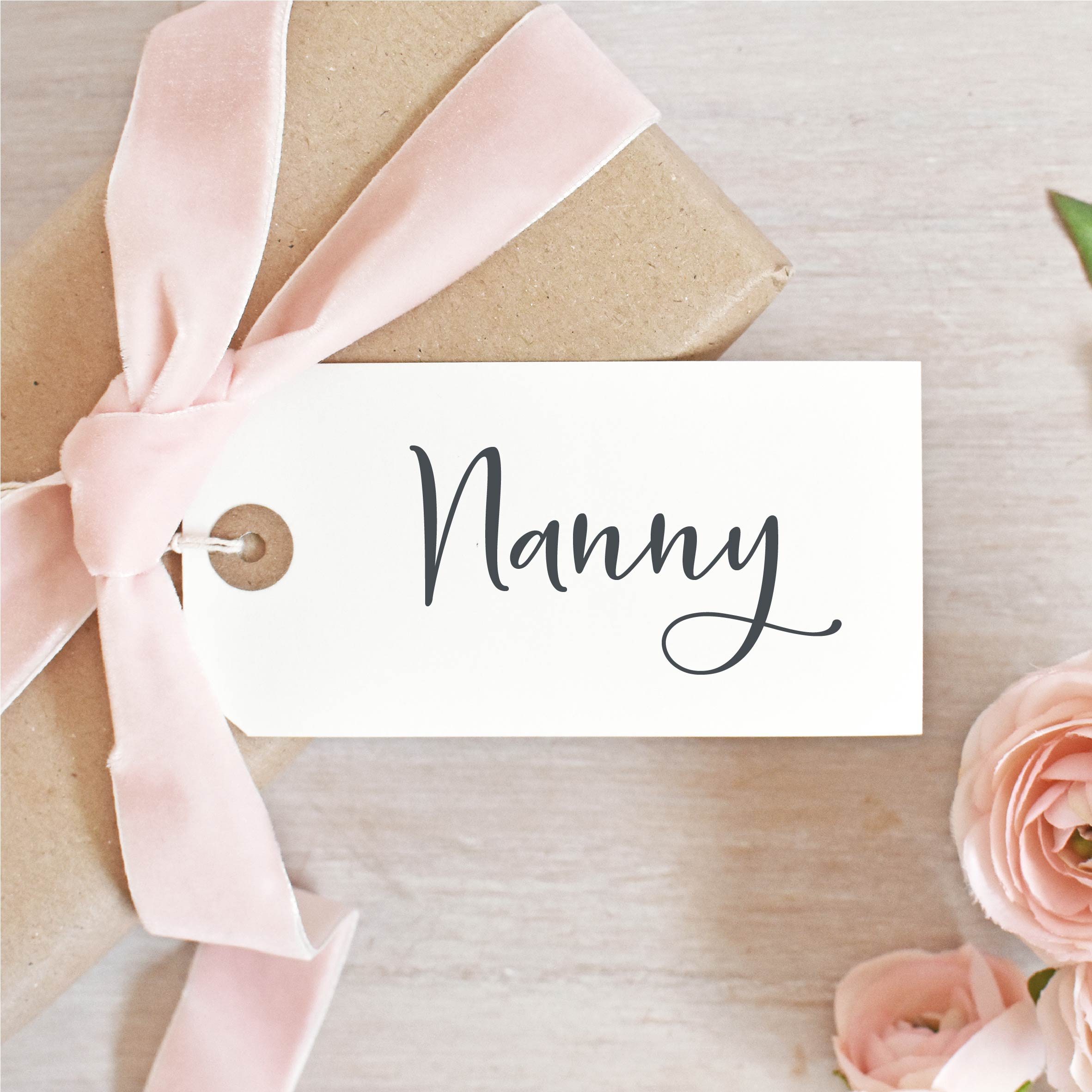 Nanny Clear Rubber Stamp