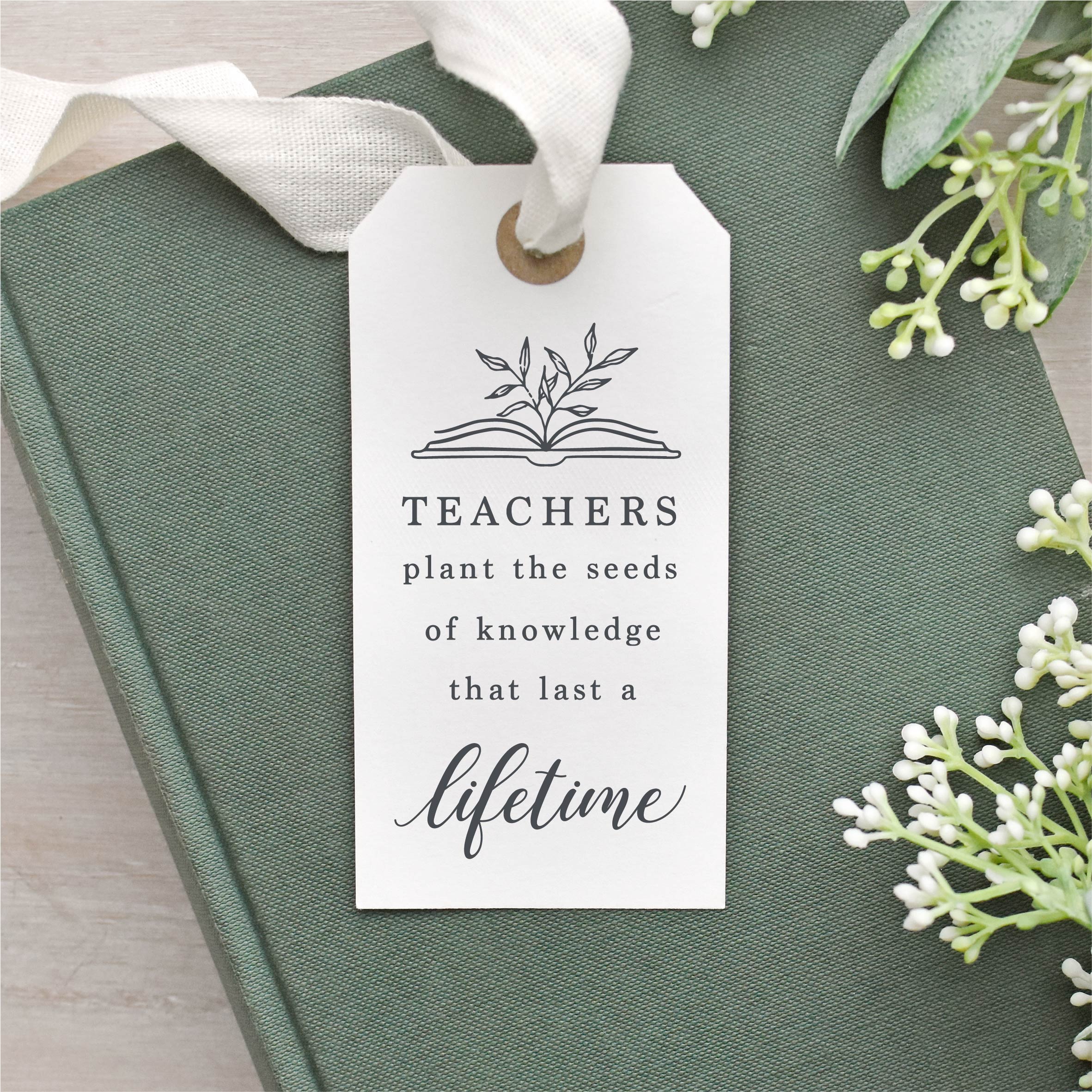teachers plant the seeds quote Teacher Quote Clear Rubber Stamp