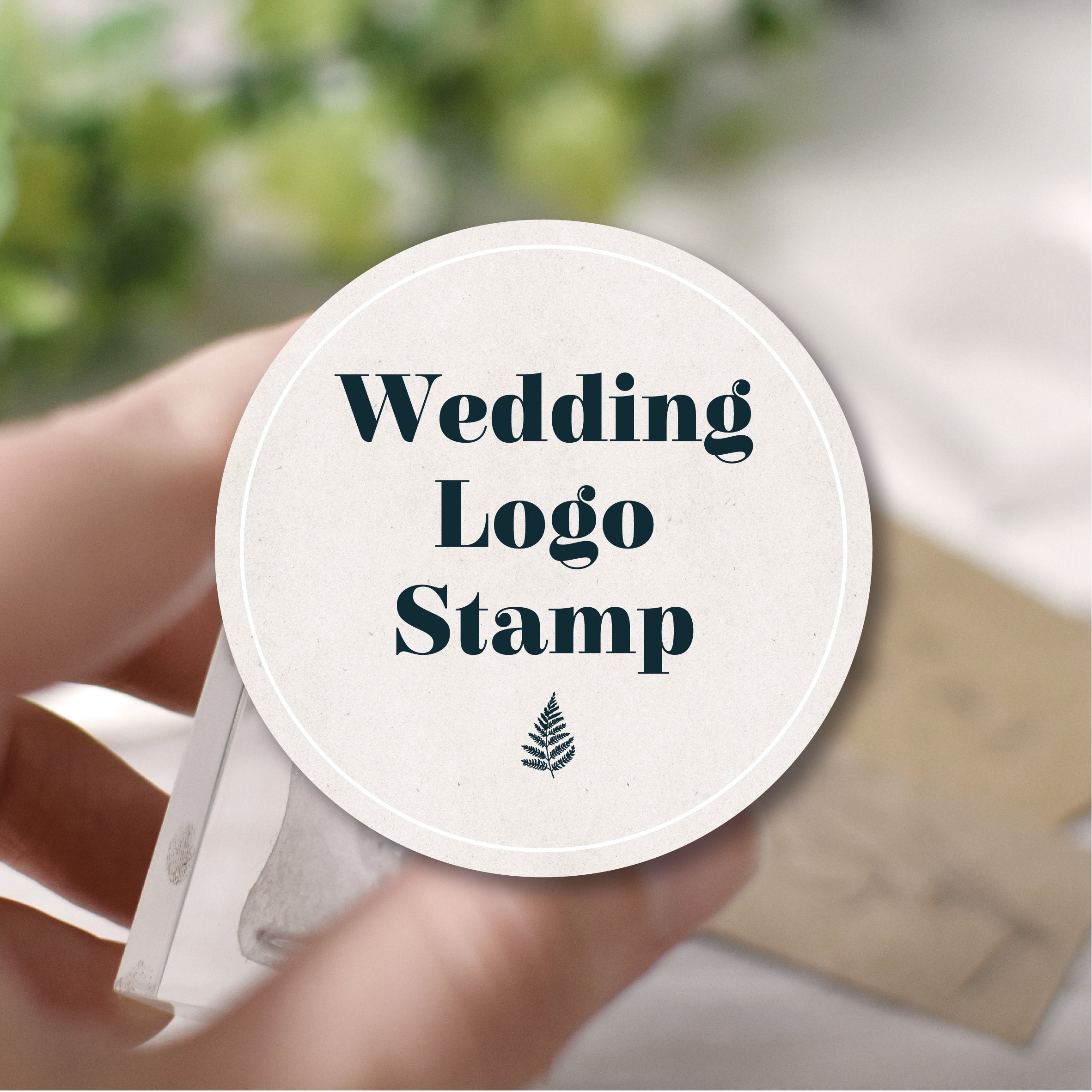 Wedding Custom Logo Stamp